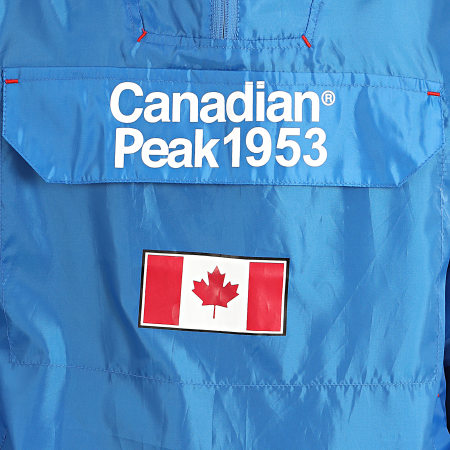 Canadian Peak - Coupe-Vent A Capuche Butaneak Bleu Roi