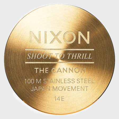 Nixon - Montre Cannon A160-502 All Gold