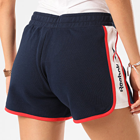 Reebok Short Jogging Femme A Bandes Classic Linear FK2300 Bleu