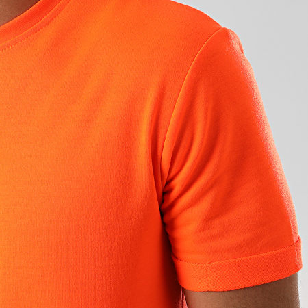 Frilivin - Tee Shirt Oversize 13817 Orange Fluo
