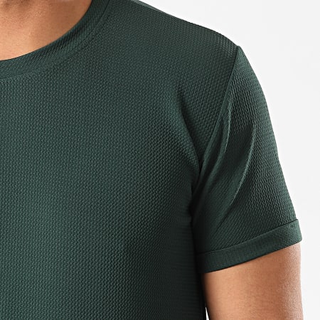 Frilivin - Tee Shirt Oversize 5423 Vert Foncé