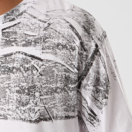 Frilivin - Tee Shirt Oversize 5396-1 Blanc