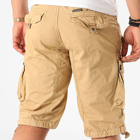 Geographical Norway - Short Cargo Panoramique Basic Beige