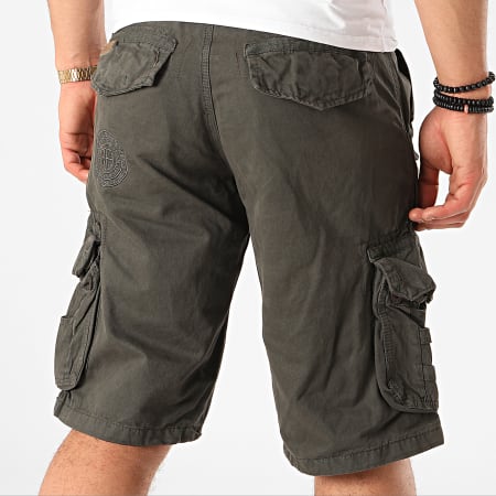 Geographical Norway - Short Cargo Pouvoir Gris Anthracite
