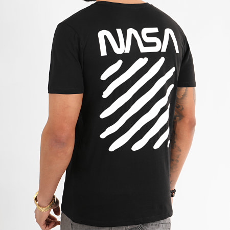 NASA - Tee Shirt Skid Back Noir
