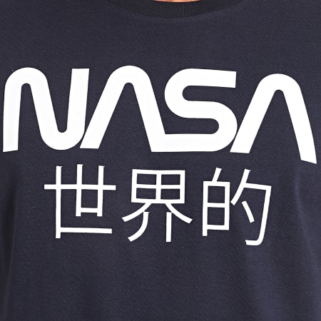 NASA - Tee Shirt Japan Bleu Marine