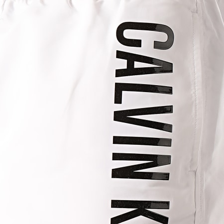 Calvin Klein - Short De Bain Medium Drawstring 0452 Blanc