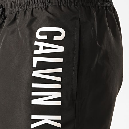 Calvin Klein - Short De Bain Medium Drawstring 0452 Noir