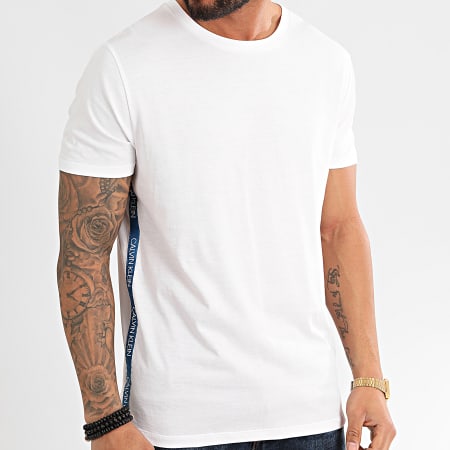 Calvin Klein - Tee Shirt A Bandes Relaxed 0464 Blanc