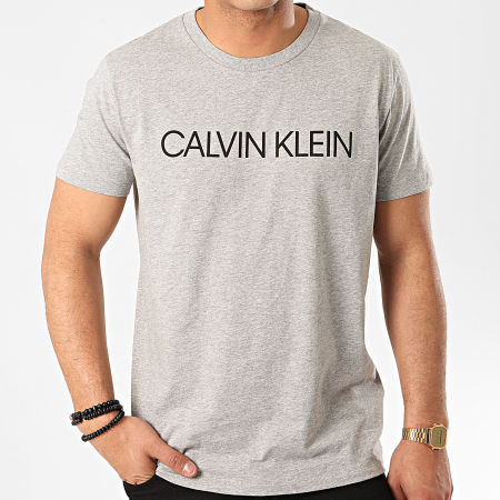 Calvin Klein - Tee Shirt 0479 Gris Chiné