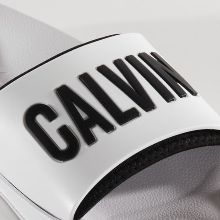 Calvin Klein - Claquettes 0495 Blanc