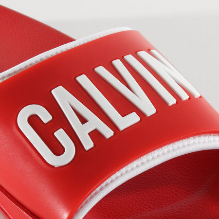 Calvin Klein - Claquettes 0495 Rouge