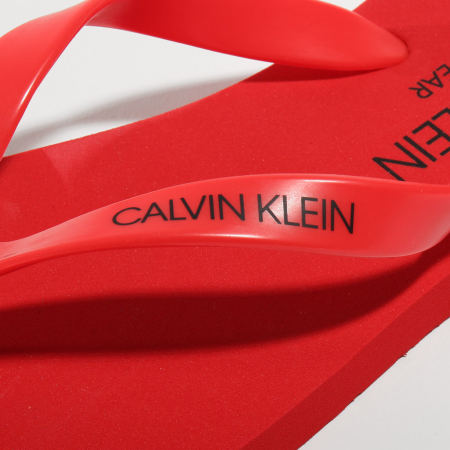 Calvin Klein - Tongs 0497 Rouge