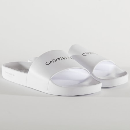 Calvin Klein - Claquettes 0498 Blanc