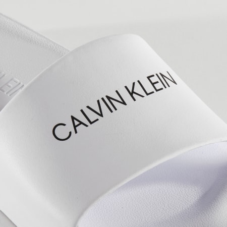 Calvin Klein - Claquettes 0498 Blanc