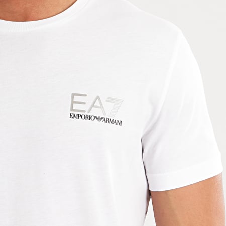 EA7 Emporio Armani - Tee Shirt 3HPT12-PJ02Z Blanc