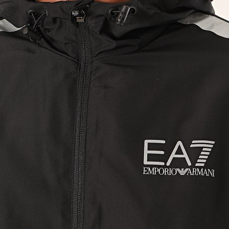 EA7 Emporio Armani - Ensemble De Survêtement Réfléchissant 3HPV08-PNP6Z Noir