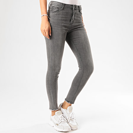 Girls Outfit - Jean Skinny Femme 585 Gris Anthracite