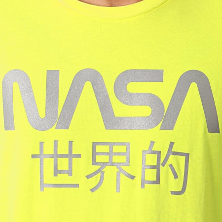 NASA - Tee Shirt Japan Reflective Jaune Fluo