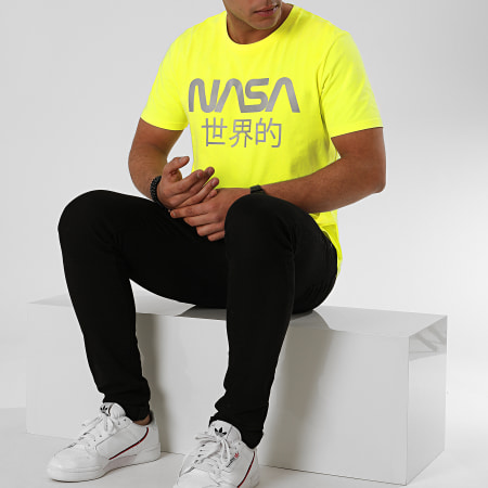 NASA - Tee Shirt Japan Reflective Jaune Fluo