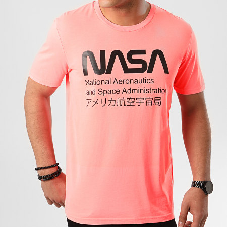 NASA - Tee Shirt Admin Rose Fluo
