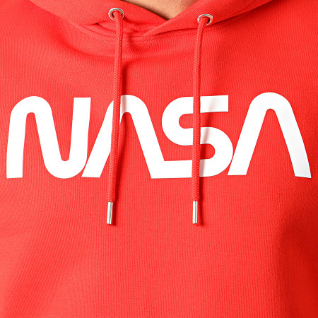NASA - Sudadera Flags Rojo Blanco
