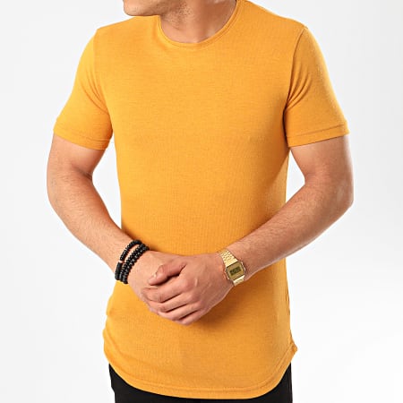 Ikao - Tee Shirt Oversize F817 Moutarde