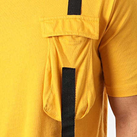 Ikao - Tee Shirt Oversize F848 Moutarde