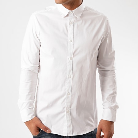 Solid - Chemise Manches Longues Tyler Blanc