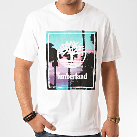 Timberland - Tee Shirt A1Z26 Blanc
