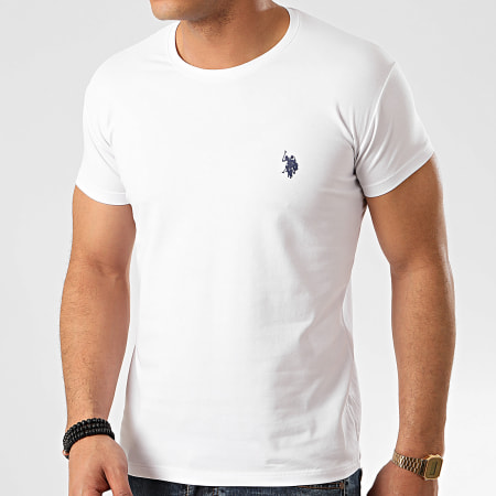 US Polo ASSN - Tee Shirt Basic Blanc