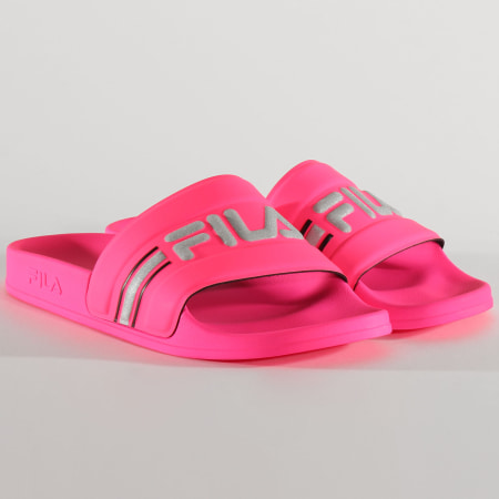 Fila - Claquettes Femme Oceano Neon Slipper 1010903 Neon Pink