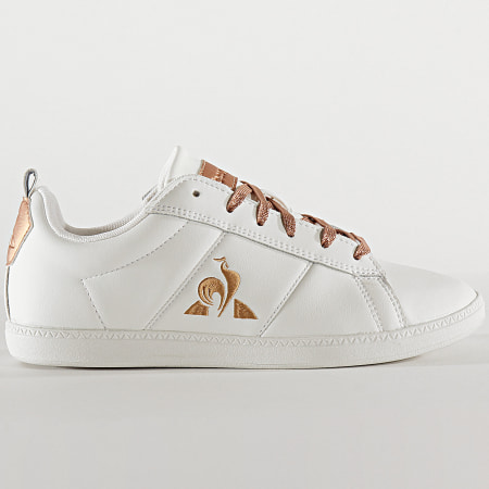 Le Coq Sportif - Baskets Femme Courtclassic 2010475 Optical White Rose Gold