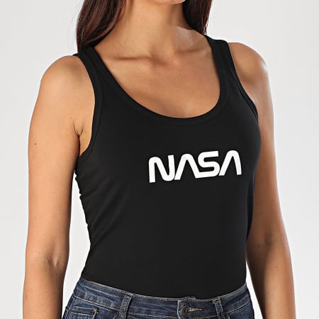 NASA - Débardeur Femme Worm Logo Noir