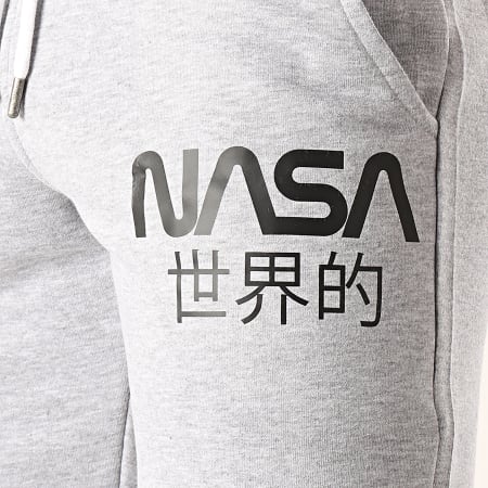 NASA - Short Jogging Japan Gris Chiné