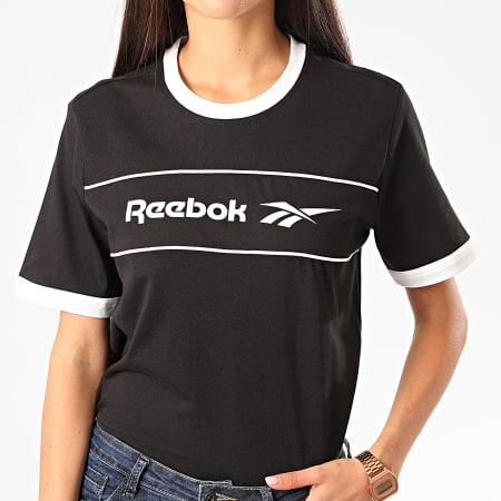 Reebok - Tee Shirt Femme Classic Linear FK2784 Noir