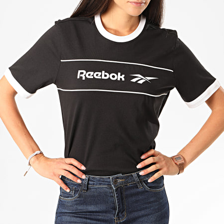 Reebok - Tee Shirt Femme Classic Linear FK2784 Noir