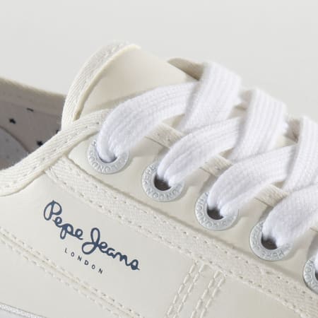 Pepe Jeans - Baskets Femme Aberlady Vega PLS30953 White