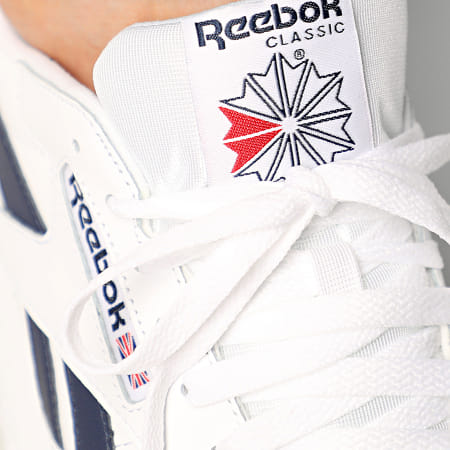 Reebok - Baskets Classic Leather MU FX1367 Withe Collegiate Navy Red