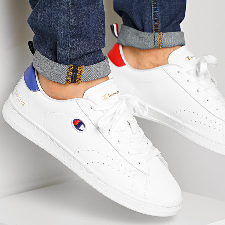Champion - Baskets Court Club Patch S21363 White Red Blue