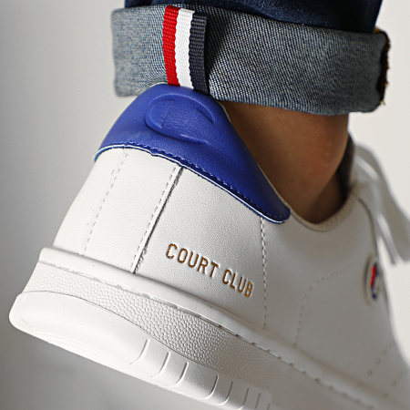 Champion - Baskets Court Club Patch S21363 White Red Blue