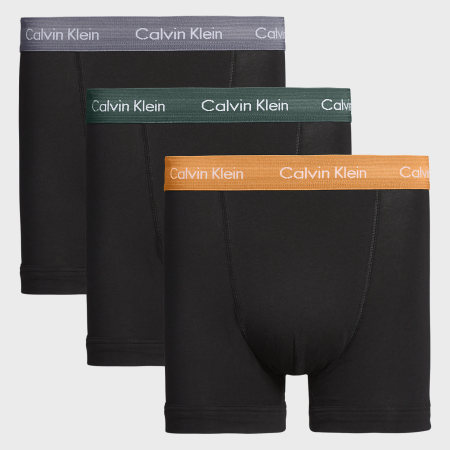 Calvin Klein - Lot De 3 Boxers 2662G Noir