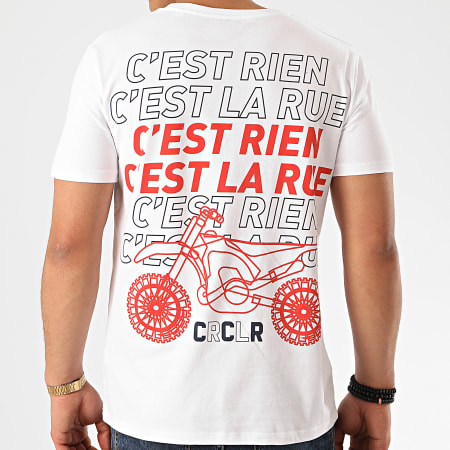 C'est Rien C'est La Rue - Camiseta Dirt Bike Blanca