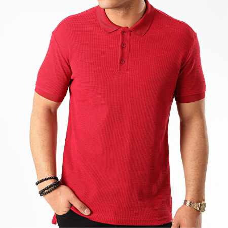 Ikao - Polo Manches Courtes F838 Rouge