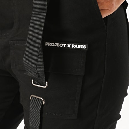 Project X Paris - Pantalon Cargo Femme F204079 Noir