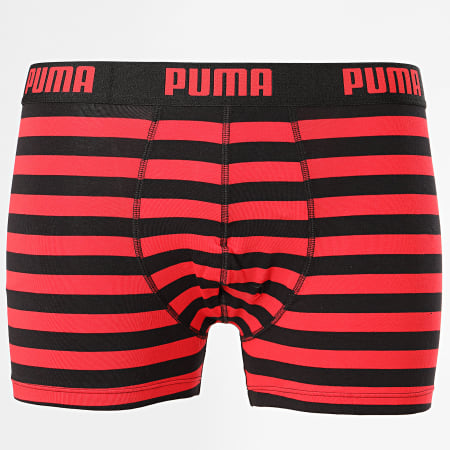 Puma - Lot De 2 Boxers 591015001 Rouge Noir