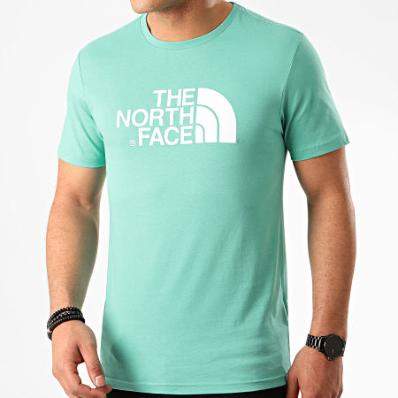 The North Face - Tee Shirt Easy TX3B Bleu Turquoise