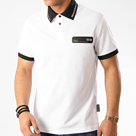 Versace Jeans Couture - Polo Manches Courtes B3GVB7P5-36571 Blanc