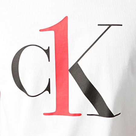 Calvin Klein - Tee Shirt Crew Neck 1903E Blanc