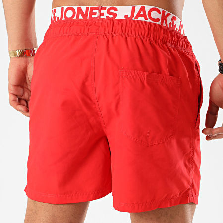 Jack And Jones - Short De Bain Aruba Rouge